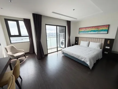 Apartamento de un dormitorio frente al mar — Căn hộ The Sapphire Hạ Long - View Biển